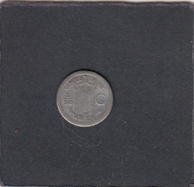 Beschrijving: 1/10 Gulden  